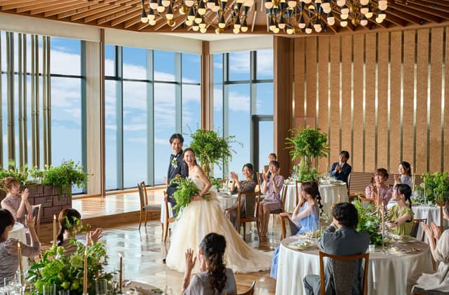 ノートルダム大阪ONE|海と空が彩る 大阪ベイサイドウエディング【公式】