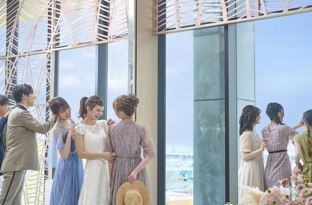 ノートルダム大阪ONE|海と空が彩る 大阪ベイサイドウエディング【公式】