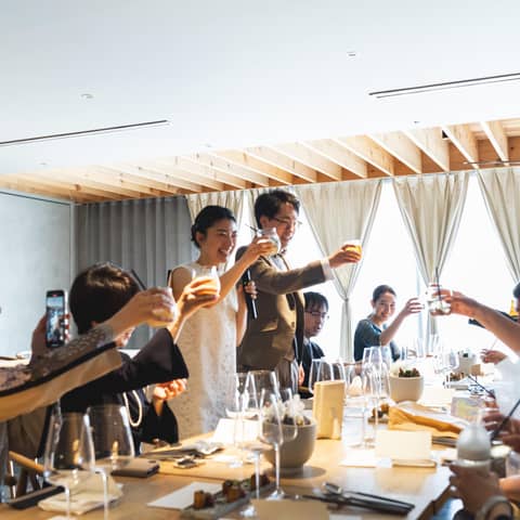 いつものように自然体でいられるウェディング<50名414万円~>