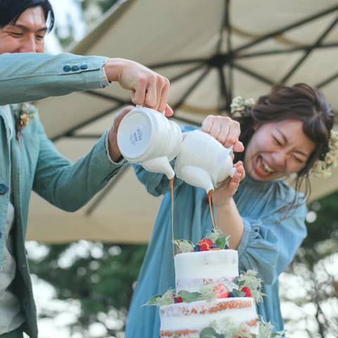 【2026年秋/23万円OFF】ガーデン挙式&アウトドアパーティ