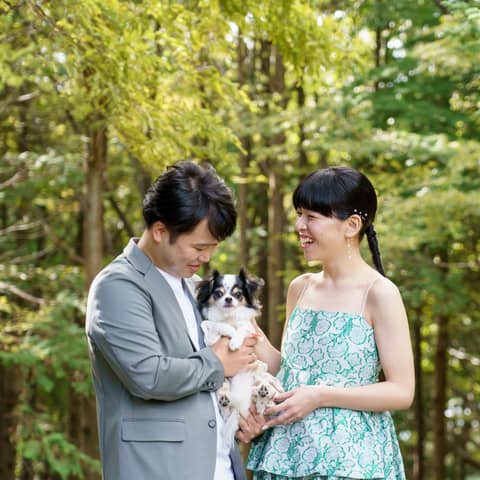 【挙式もパーティーも参加OK!20万円OFF】ペットと一緒ウエディング