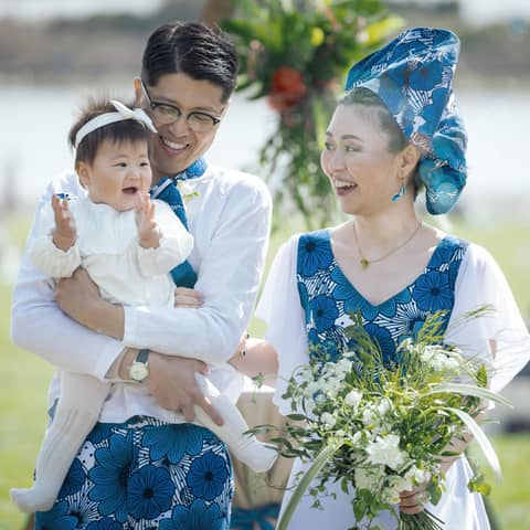 【30名~マタニティ/パパママ婚】お子様も楽しいファミリーウエディング