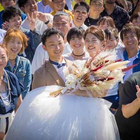 【80名~/37万円OFF】ガーデン挙式&ゲストいっぱいパーティ