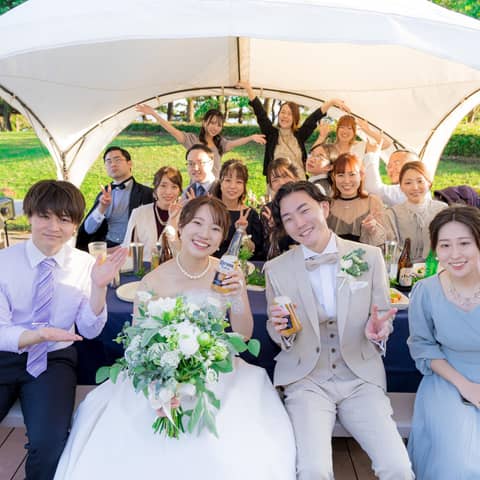 【1か月前でもOK!打合せ少&オンラインOK】お急ぎパーティ―プラン