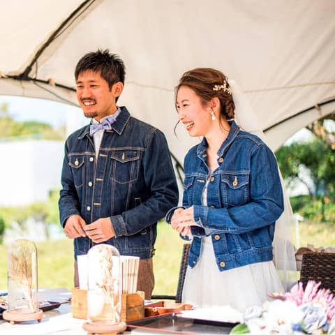 【早割*先行予約受付開始】春ガーデン挙式×料理重視!カジュアルパーティ