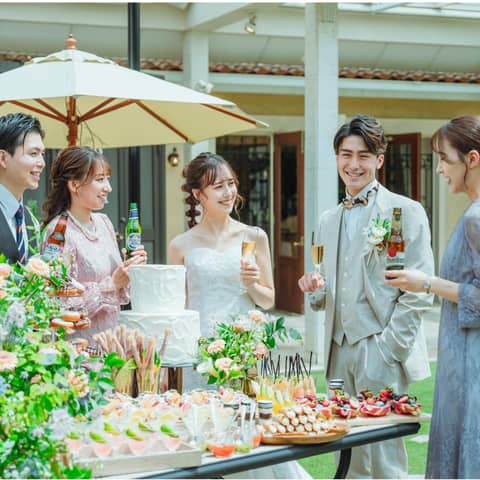 【1.5次会プラン】ご友人中心のカジュアルパーティ