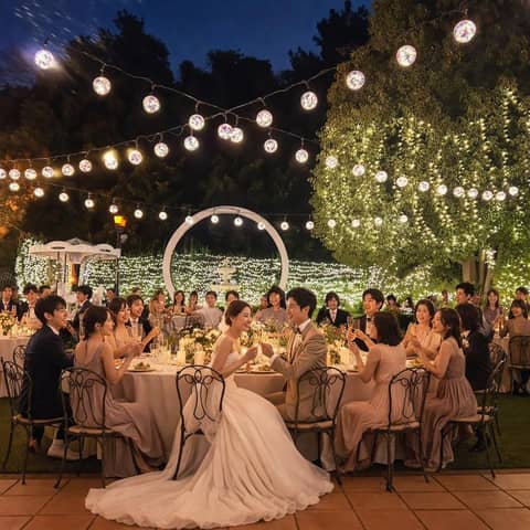 【完全リニューアル特典】50名/挙式&パーティ 26年8月まで