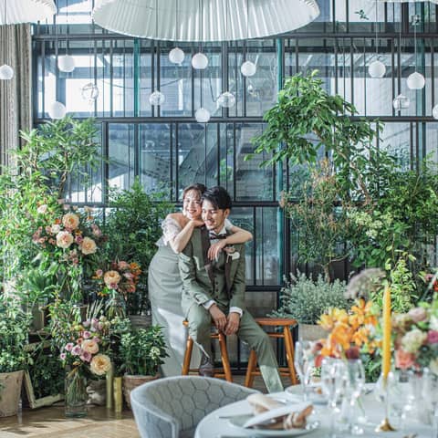 秋のランチフェス by なごや花嫁フェス|名駅すぐ!全天候ガーデン×緑溢れる美食空間【メディー】