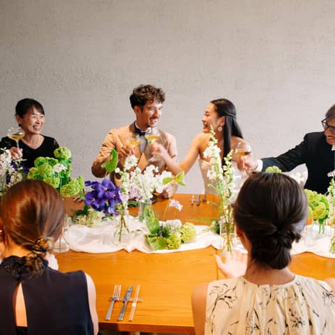 【26年3月まで限定】両家顔合わせ会食×ロケーションフォトウエディング