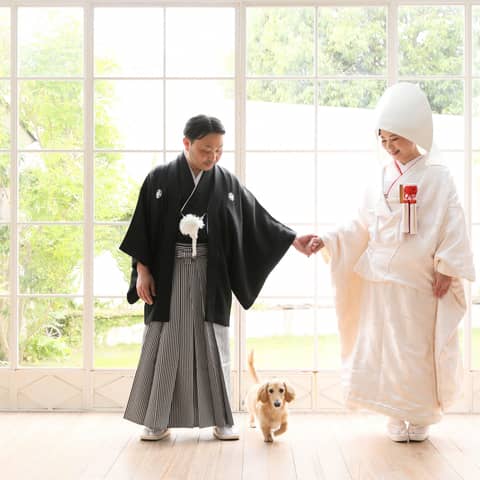 【和装】ペットと一緒に撮影可能!庭付き一軒家ハウススタジオ撮影プラン
