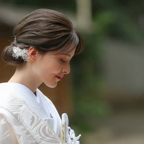 【代々木八幡宮】東京の神前式で上質なアンティーク和装を|【公式】アントワープブライダル