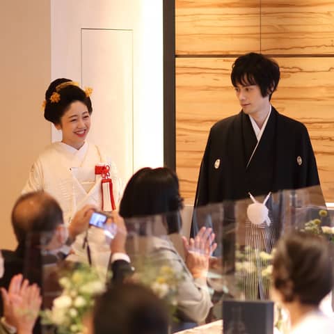 【2026年2月平日◆12名での家族W限定】神社挙式×家族会食