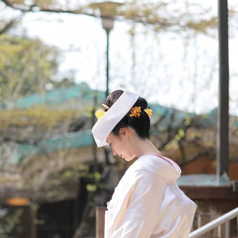 【代々木八幡宮】東京の神前式で上質なアンティーク和装を|【公式】アントワープブライダル