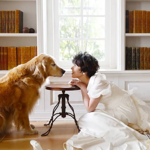 【洋装】ペットと一緒に撮影可能!庭付き一軒家ハウススタジオ撮影プラン