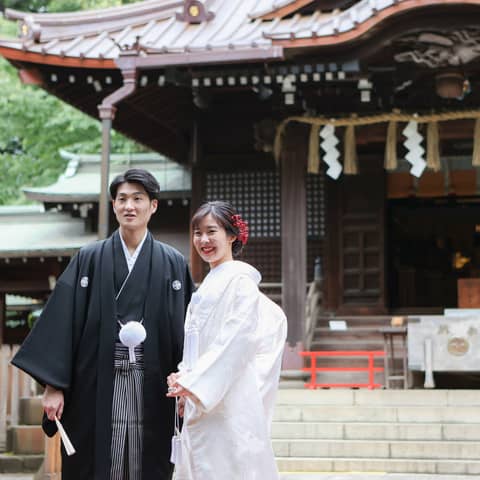 【代々木八幡宮】東京の神前式で上質なアンティーク和装を|【公式】アントワープブライダル