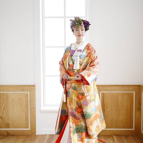 【代々木八幡宮】東京の神前式で上質なアンティーク和装を|【公式】アントワープブライダル