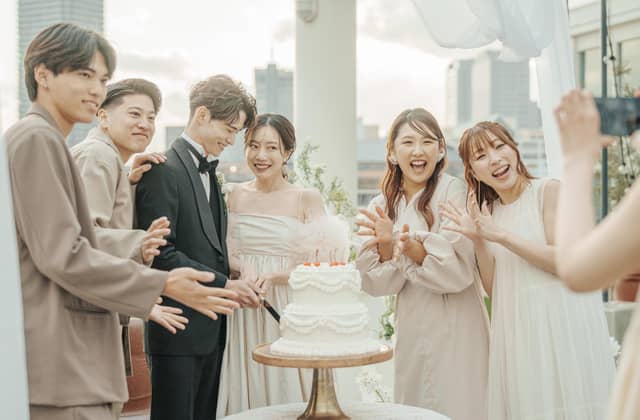 神戸で1日1組の貸切結婚式ならオーシャンプレイス