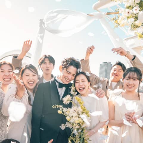 神戸で1日1組の貸切結婚式ならオーシャンプレイス