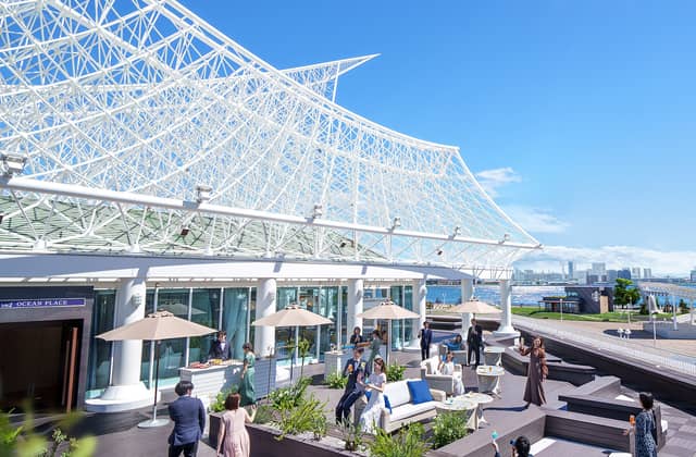 神戸で1日1組の貸切結婚式ならオーシャンプレイス