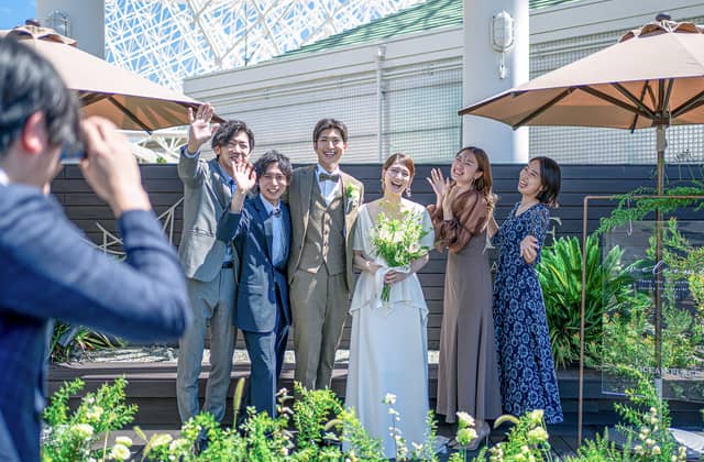 神戸で1日1組の貸切結婚式ならオーシャンプレイス