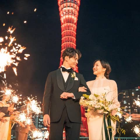 神戸で1日1組の貸切結婚式ならオーシャンプレイス