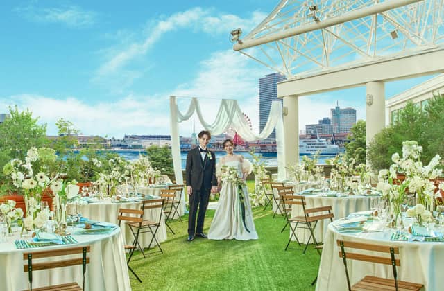 神戸で1日1組の貸切結婚式ならオーシャンプレイス