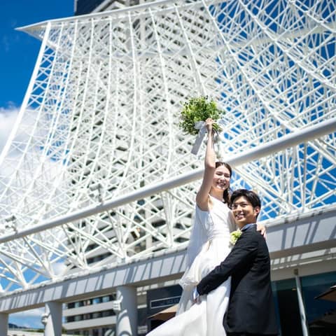 神戸で1日1組の貸切結婚式ならオーシャンプレイス