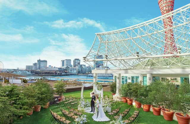 神戸で1日1組の貸切結婚式ならオーシャンプレイス