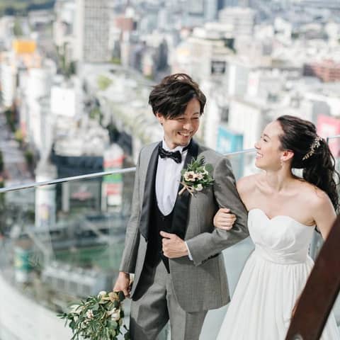 ウエディングフォトプラン【40万】衣装/プロヘアメイク/お写真コミ!