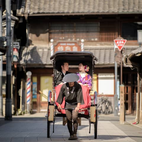 【フォトW】貸切の庭園&川越蔵の街でおふたりの記憶に残す一生の思い出