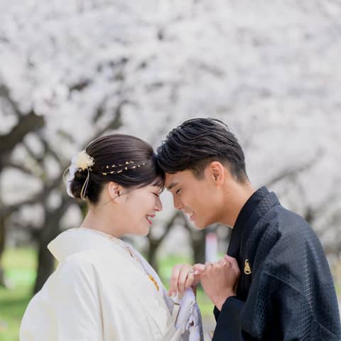 ◇26年春ロケ◇ 川越桜スポット&庭園貸切 おふたりの一生の思い出に