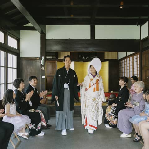 【挙式のみ】 新しい和の挙式 丹徳庭園オリジナル茶婚式