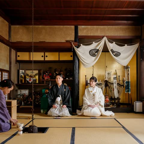 丹徳庭園ウエディング | 川越 | 歴史ある商家と日本庭園を一棟貸切