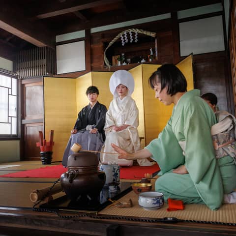 【4~6月限定】家族婚向け アットホームな茶婚式と美食でもてなすプラン