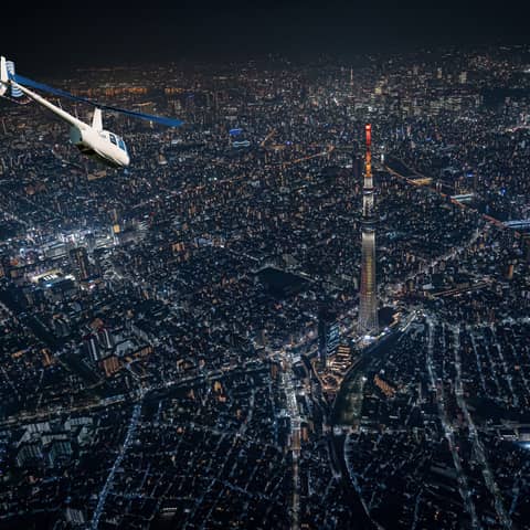 丹徳庭園で叶えるフォトウエディングとヘリコプター周遊 ~洋装撮影~