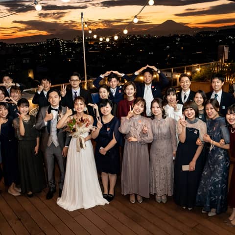 【2部制】会食×パーティー☆1日貸切ウェディングプラン