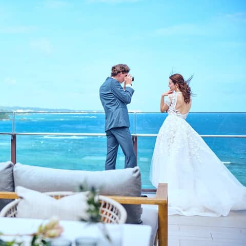 Halekulani Suite Vows◆ふたりだけのハネムーン挙式