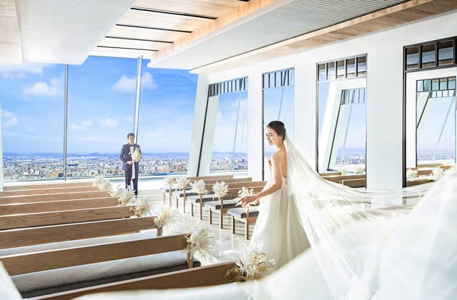 【公式】MAISON 8(メゾンエイト)|名古屋駅直結・地上180mの光溢れる天空ウェディング