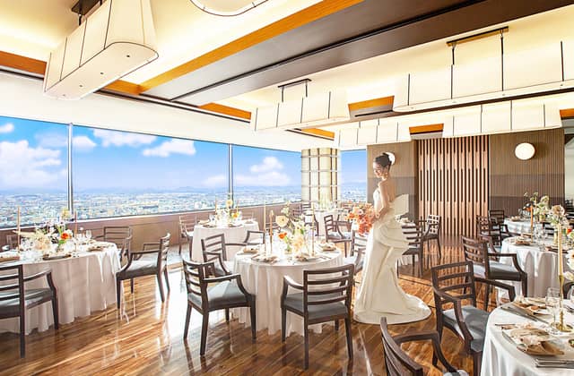 【公式】MAISON 8(メゾンエイト)|名古屋駅直結・地上180mの光溢れる天空ウェディング