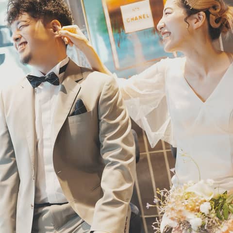 【フォト+会食】衣装&ヘアメイク&フォト会付結婚パーティープラン