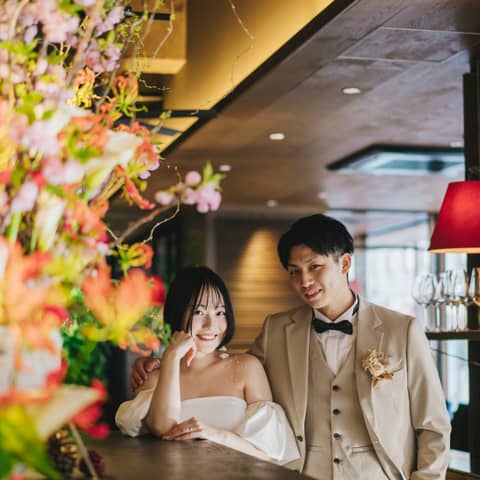 【フォト+会食】衣装&ヘアメイク&フォト会付結婚パーティープラン