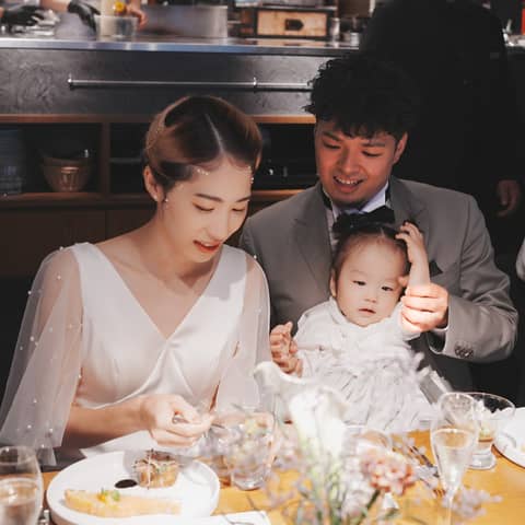 準備1ヶ月フルサポート【マタニティ・パパママ婚プラン】30名128万♪