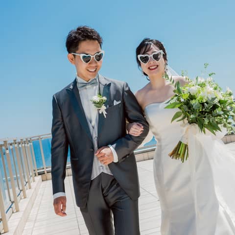 【ガーデンや海で撮影OK】フォトウェディングプラン