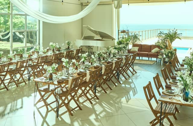 理想のガーデン結婚式を実現する!神奈川の結婚式場【AT TERRACE ninomiya 】