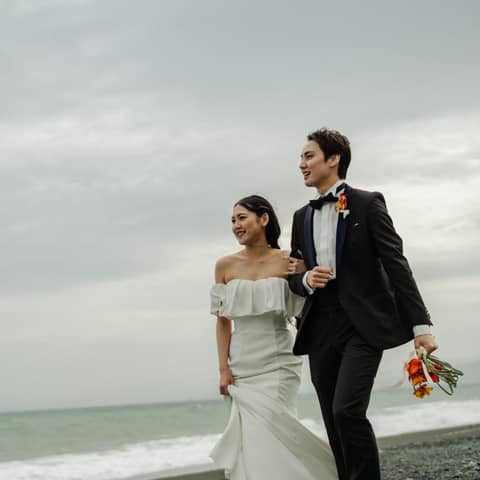 【海×ガーデン】全館お好きな場所で!ふたりだけの特別フ ォトを残そう