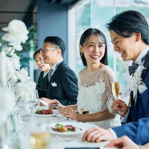 【26年内限定!挙式+会食】最上階貸切プラン 10名66万円
