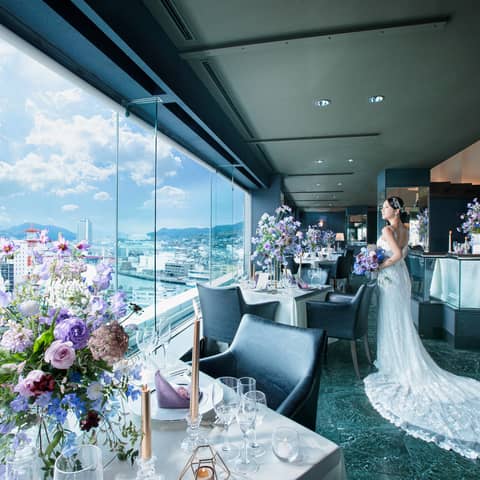 【最上階】絶景×美食のスカイレストランプラン 40名 173万円