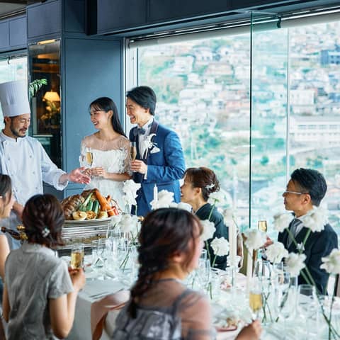 【30名】料理で感謝を伝える少人数婚プラン◇15大特典付き