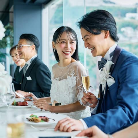 【4ヶ月以内に叶える】フレンチレストランの家族婚プラン