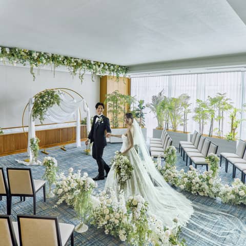 通年OK!【特典満載の少人数婚】挙式&少人数パーティー 20名128万